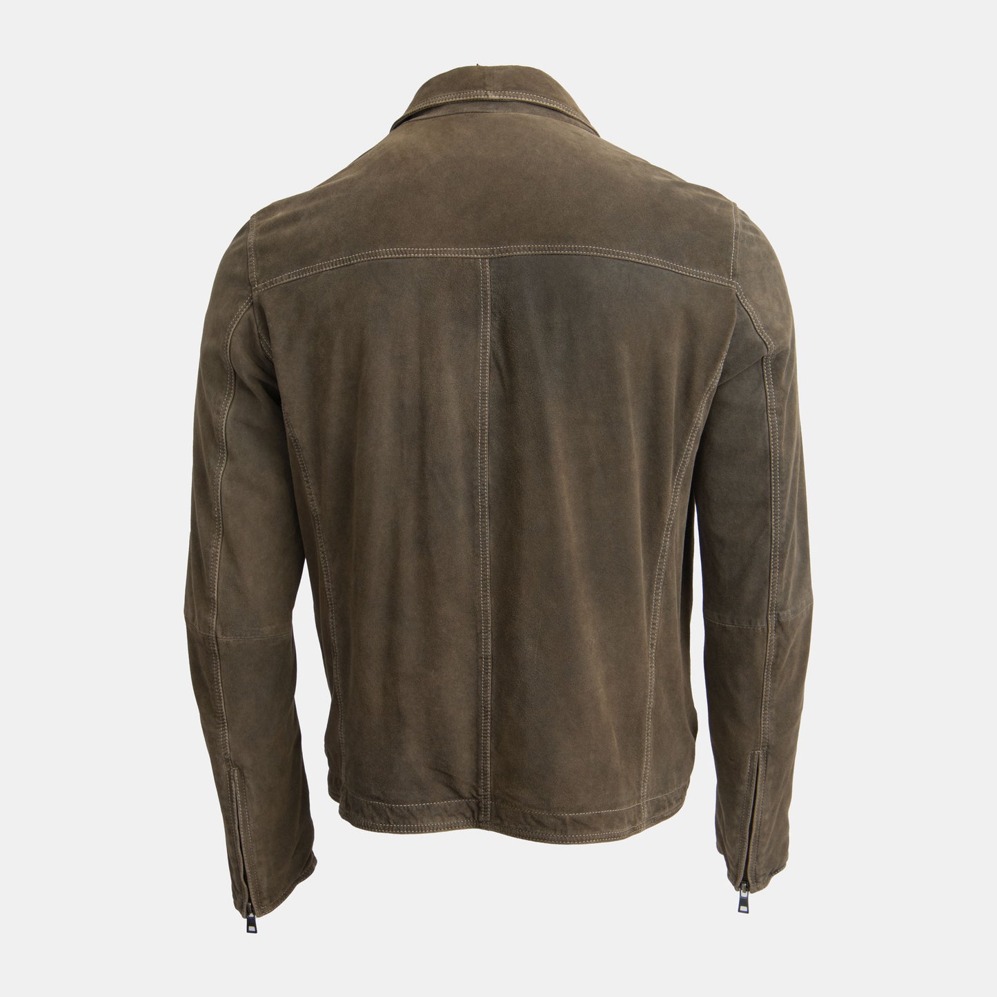 Khaki's of Carmel - Gimo's Vintage Suede Leather Jacket