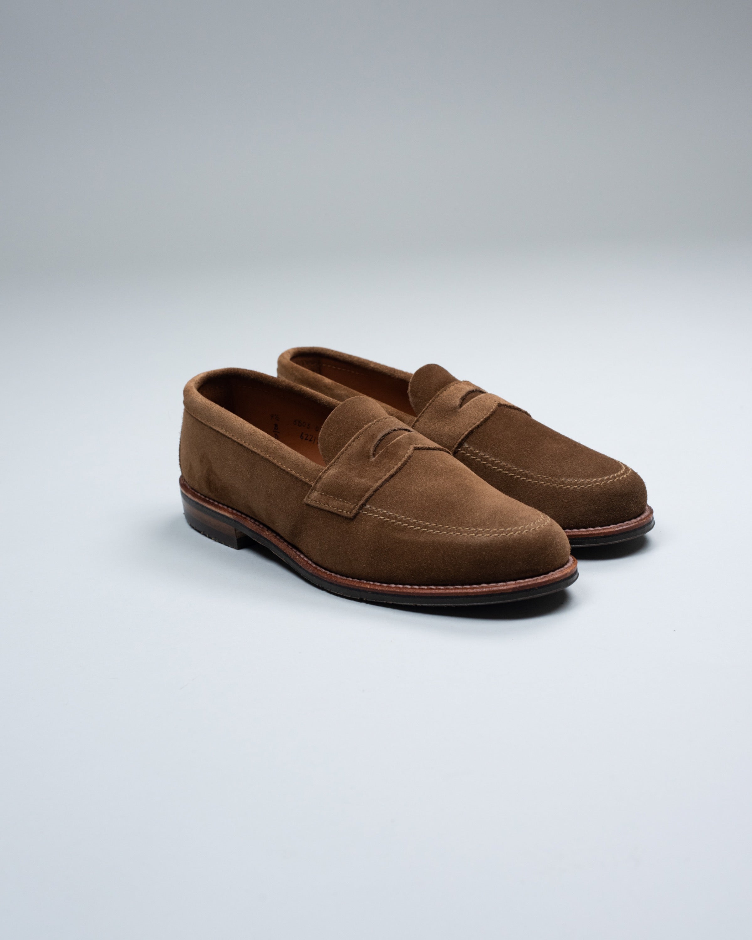 alden 6221l penny loafer – khakis of carmel