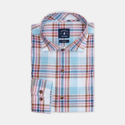 johnnie-O - Breda Long Sleeve Plaid Shirt