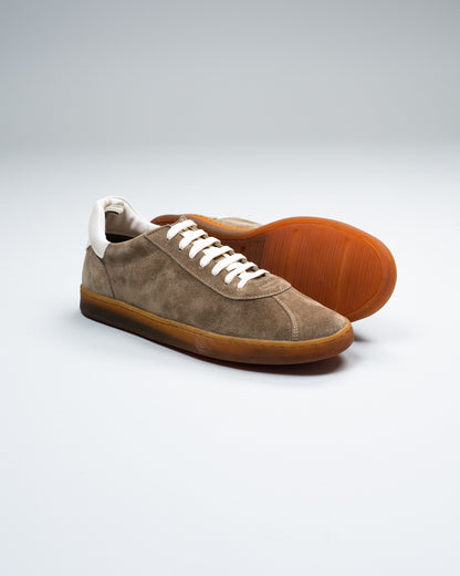 officine creative halo suede sneakers