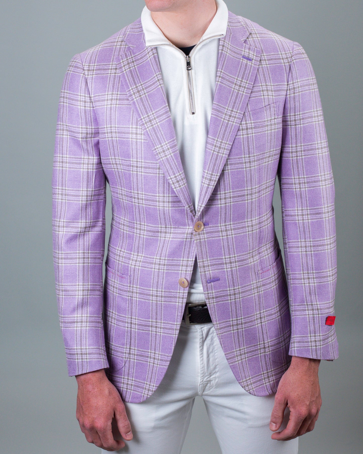 isaia lavender sport coat