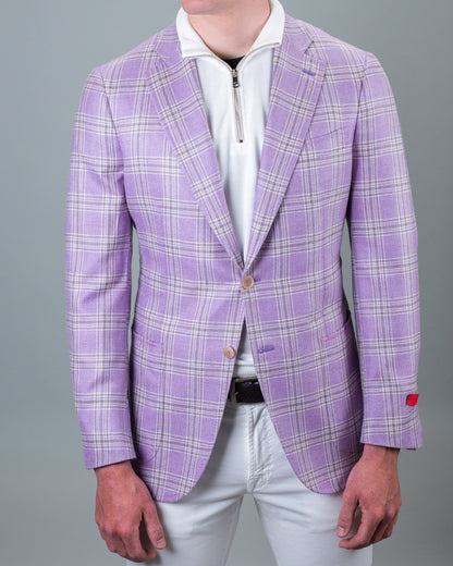 isaia lavender sport coat