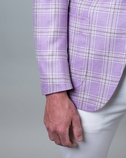 isaia lavender sport coat