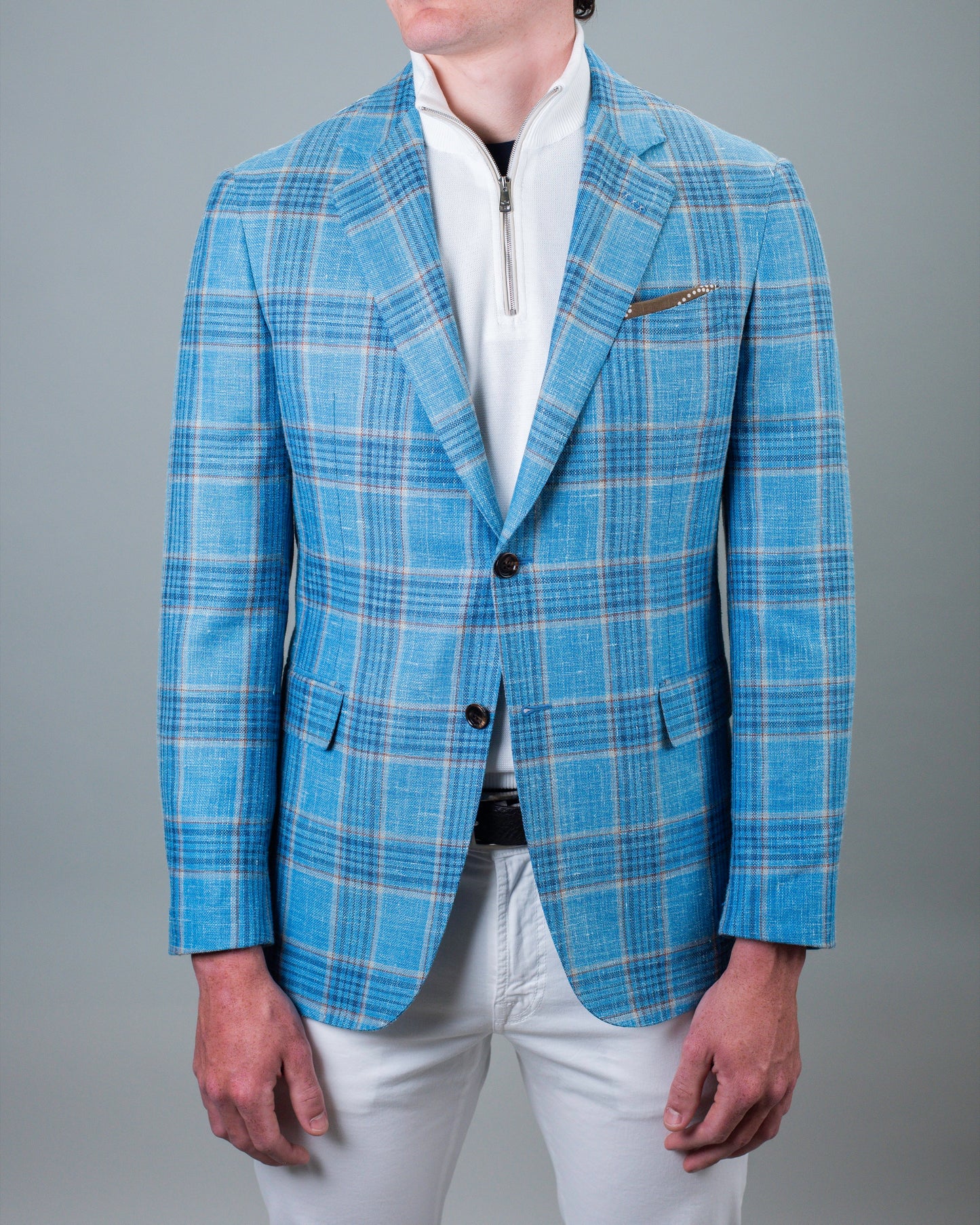 castangia blue sport coat