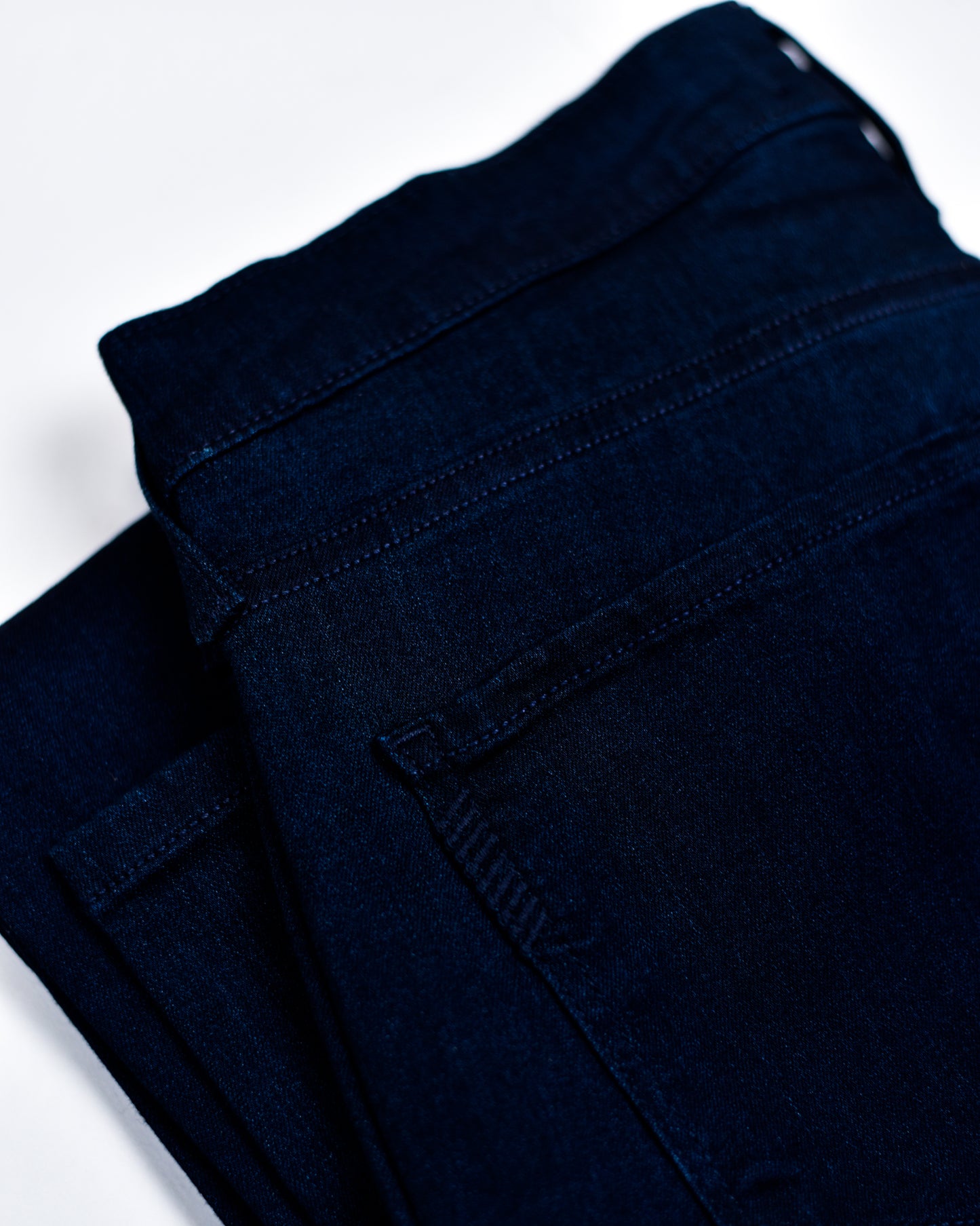 khakis of carmel - dark blue washed denim