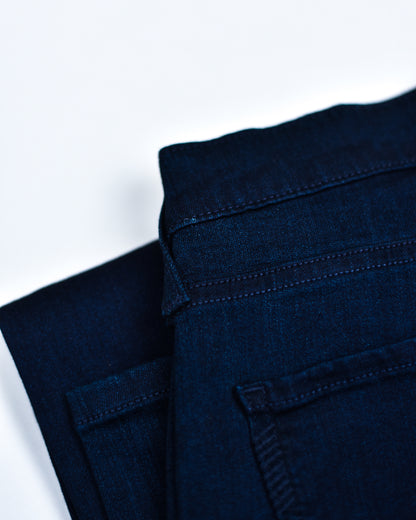 khakis of carmel - dark blue washed denim