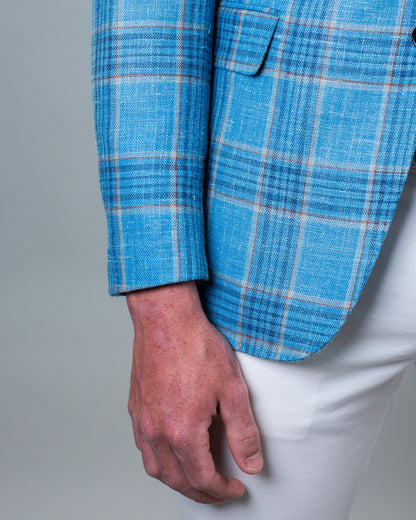 castangia blue sport coat