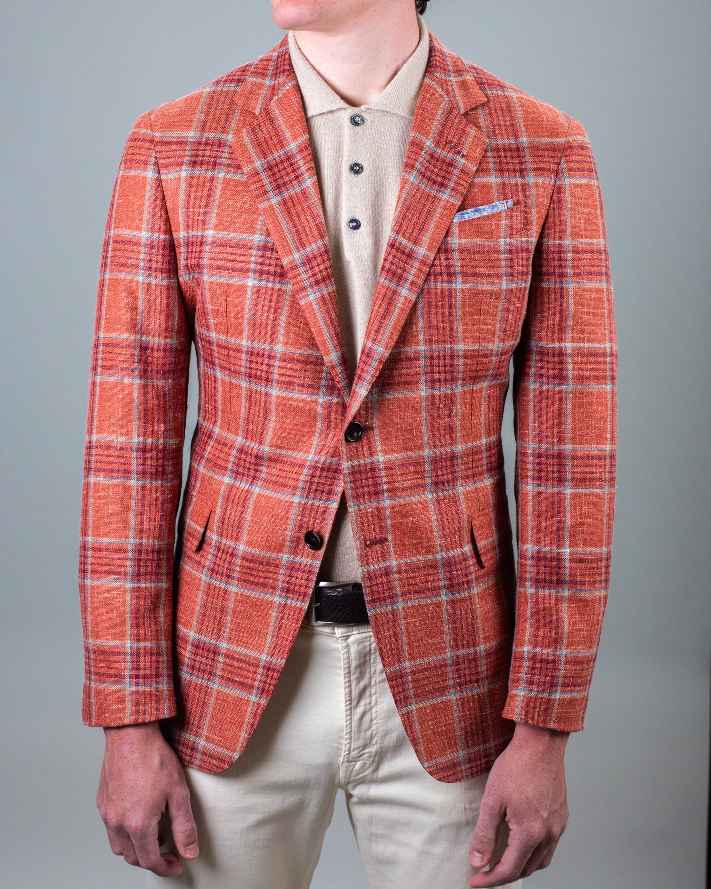 castangia rust sport coat