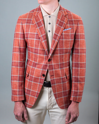 castangia rust sport coat