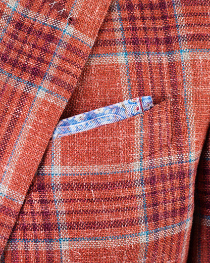 castangia rust sport coat