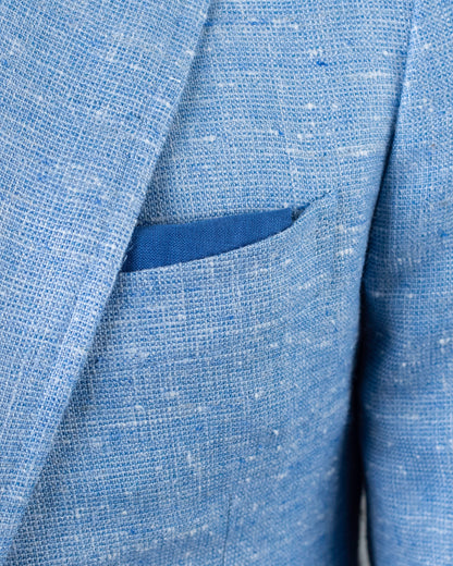 isaia sky blue sport coat