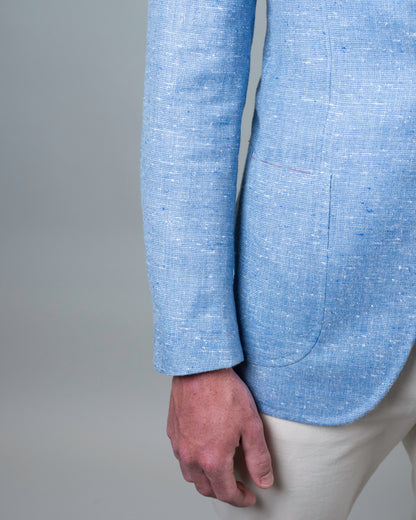 isaia sky blue sport coat