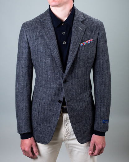 castangia grey sport coat