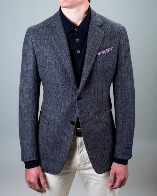 castangia grey sport coat