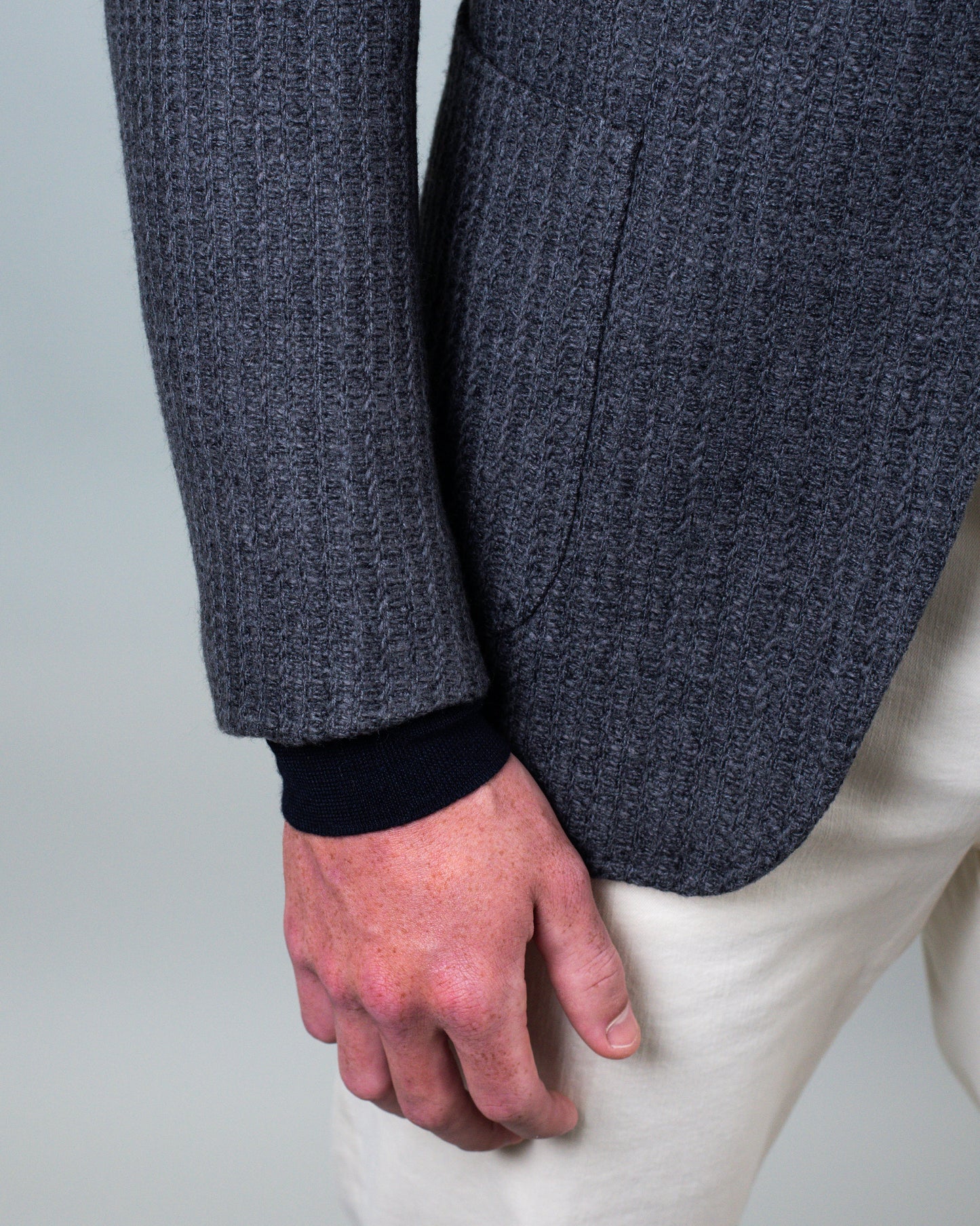 castangia grey sport coat