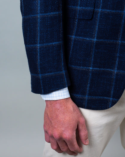 castangia blue sport coat
