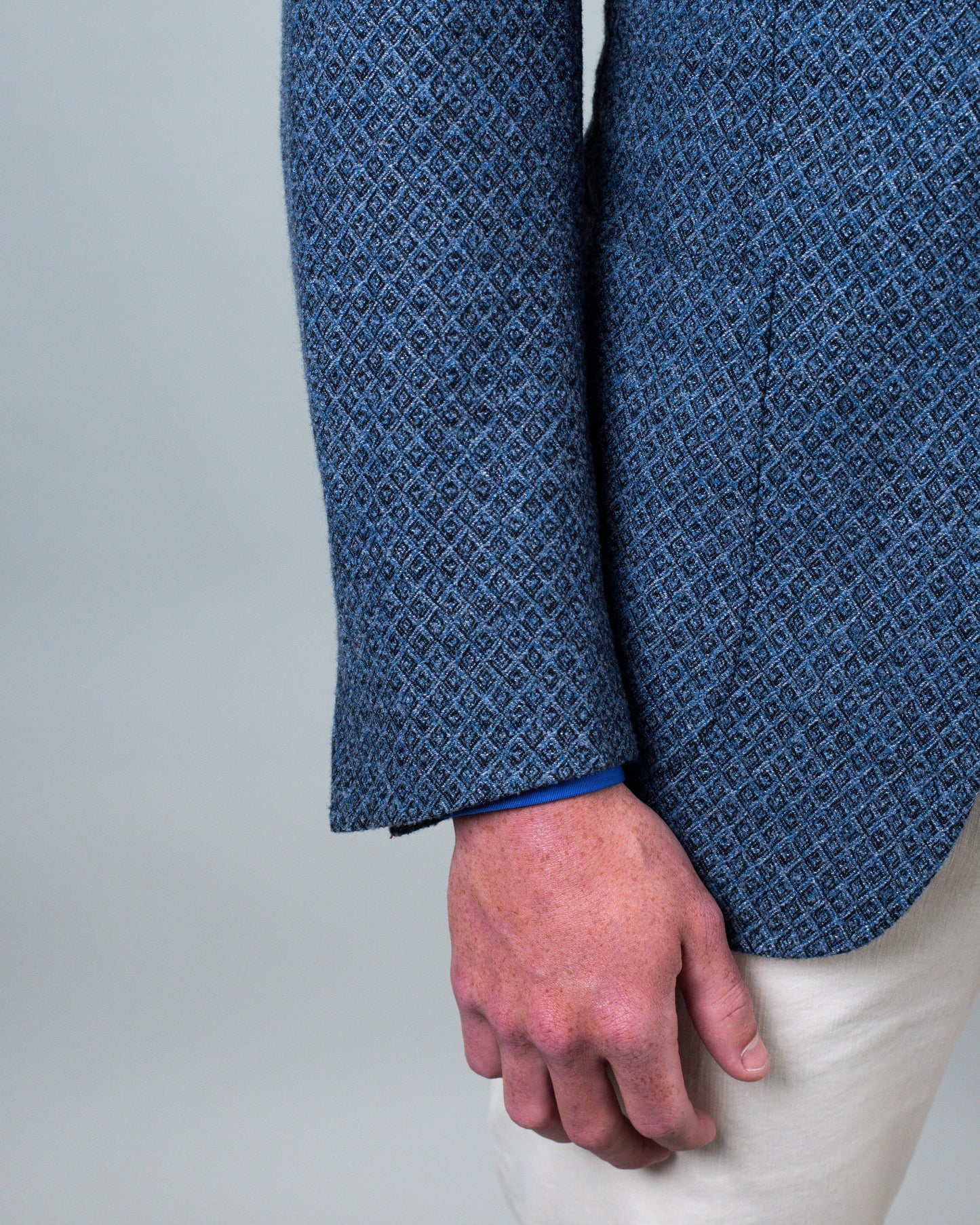 isaia blue sport coat