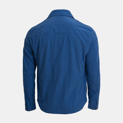 Paul & Shark - Save the Sea Zip-Up Technical Jacket in Cobalt Blue
