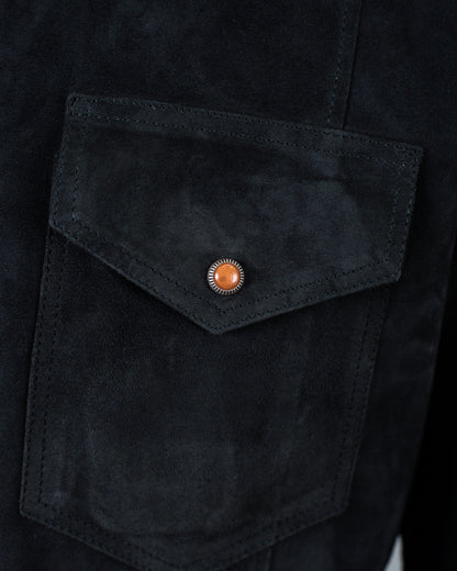 eleventy black shirt jacket