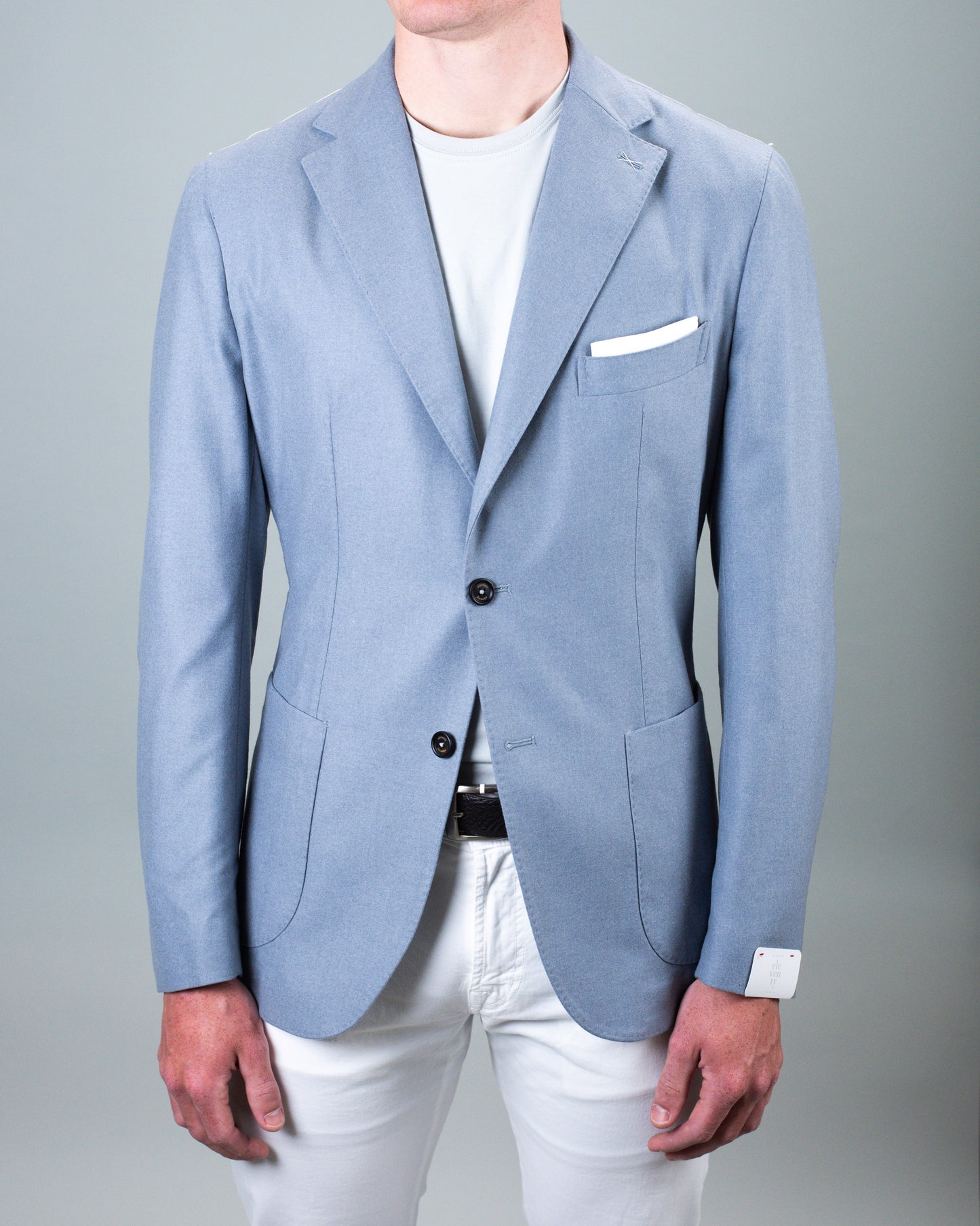 eleventy zuccero blue soft coat