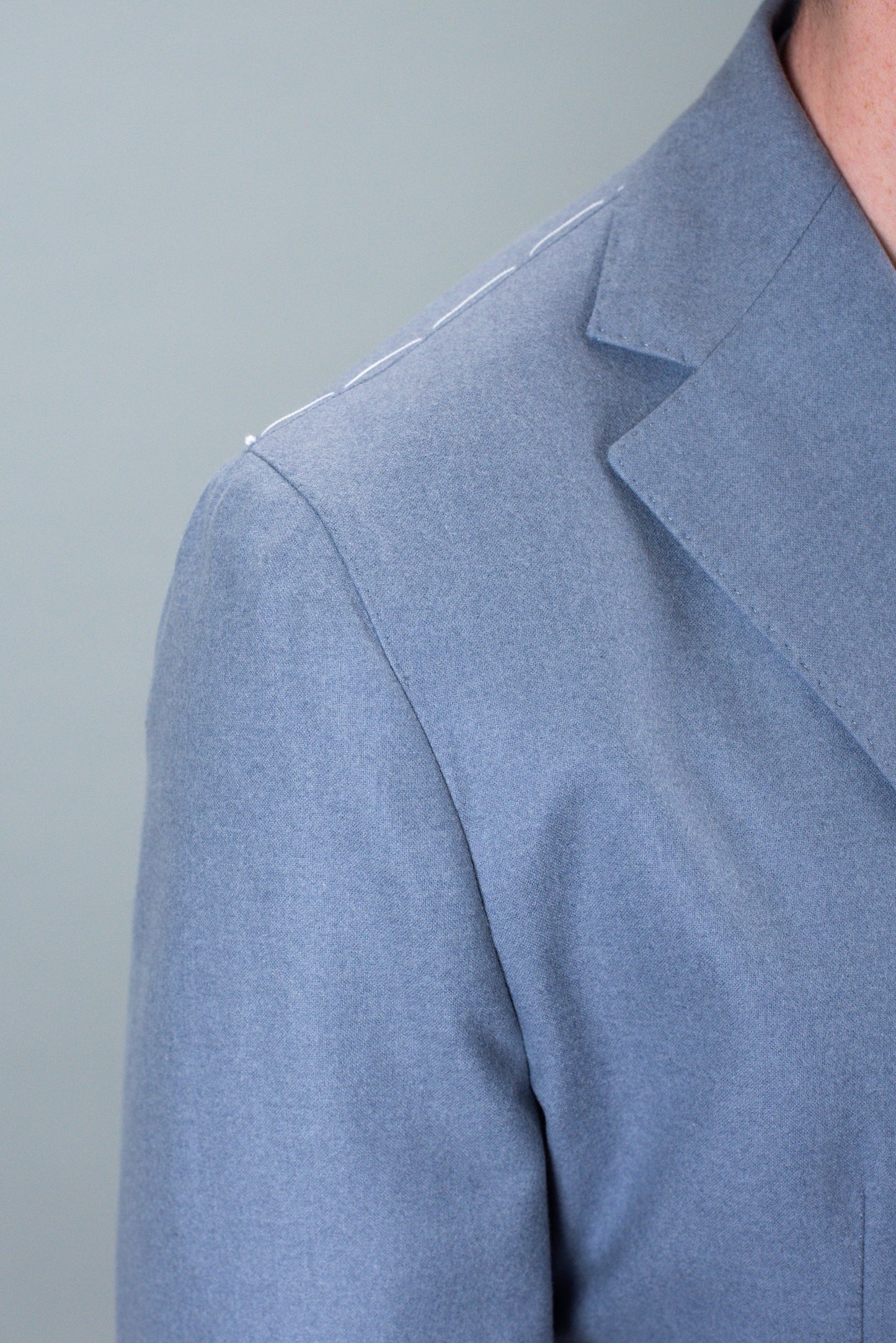 eleventy zuccero blue soft coat