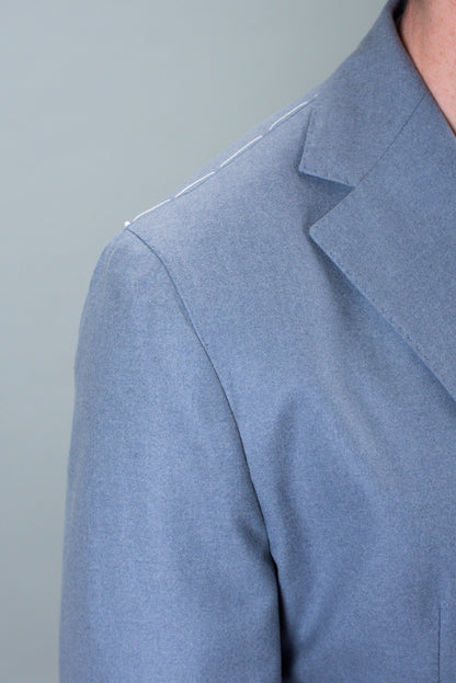 eleventy zuccero blue soft coat