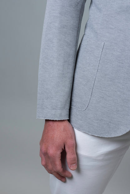 eleventy lt grey lazer blazer