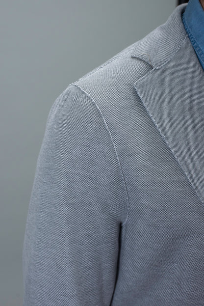 eleventy lt grey lazer blazer