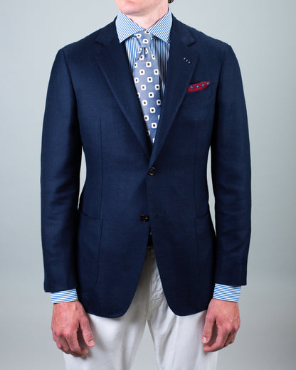 castangia navy sport coat