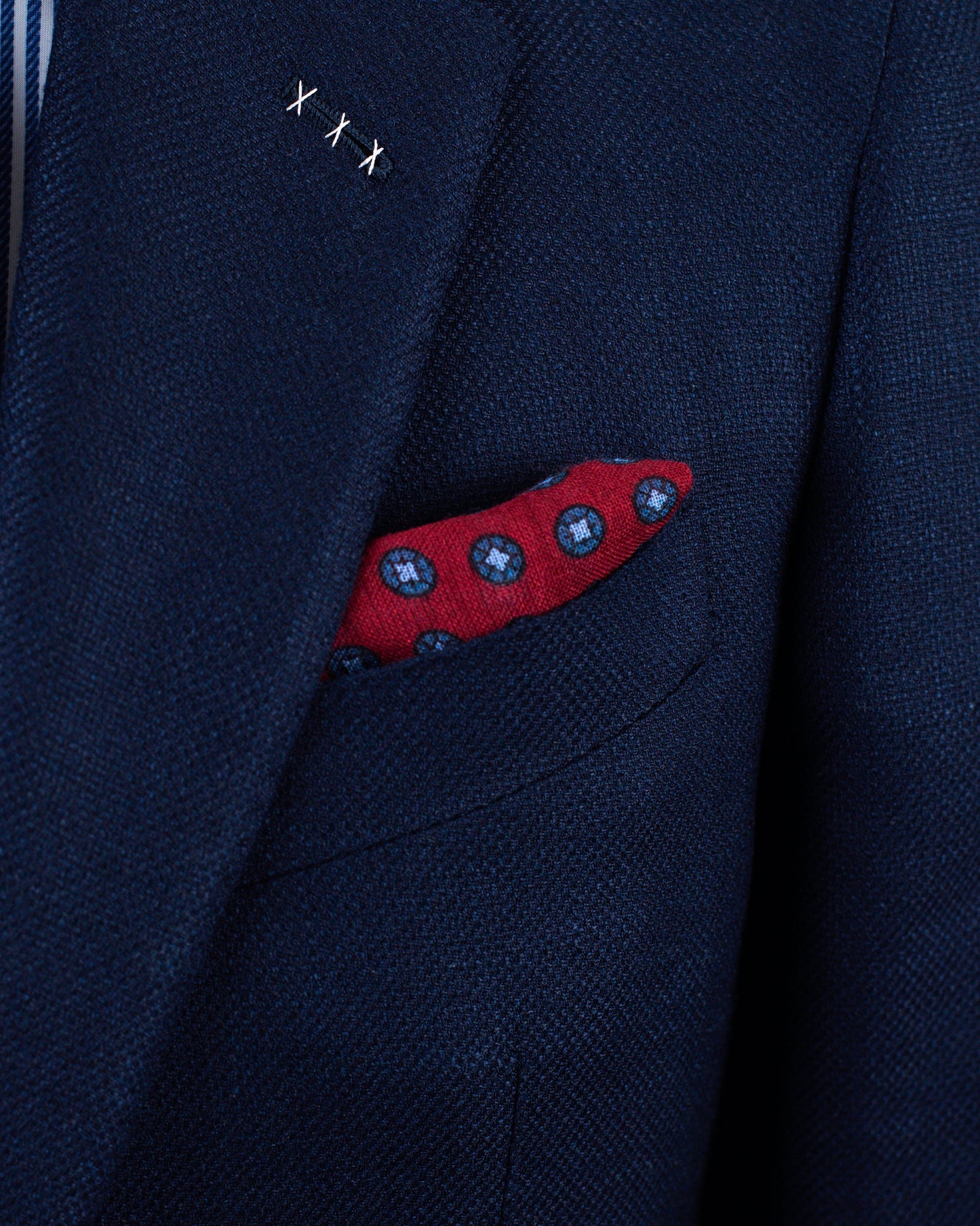 castangia navy sport coat
