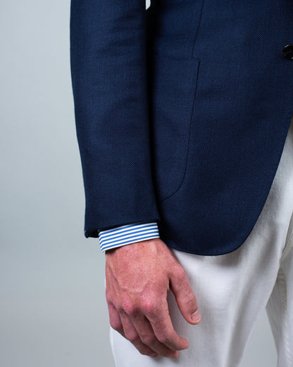 castangia navy sport coat