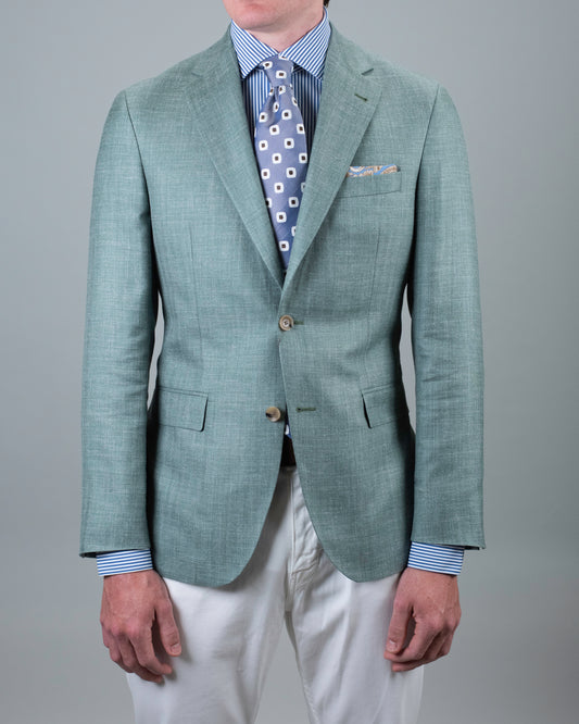 khakis brand green sport coat