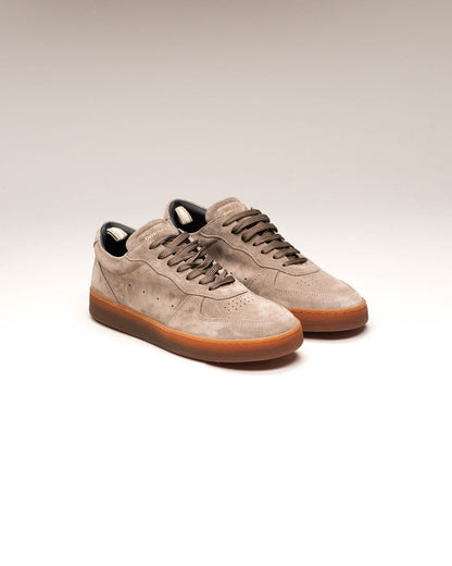 officine creative asset suede sneaker