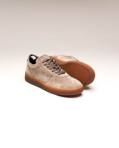officine creative asset suede sneaker