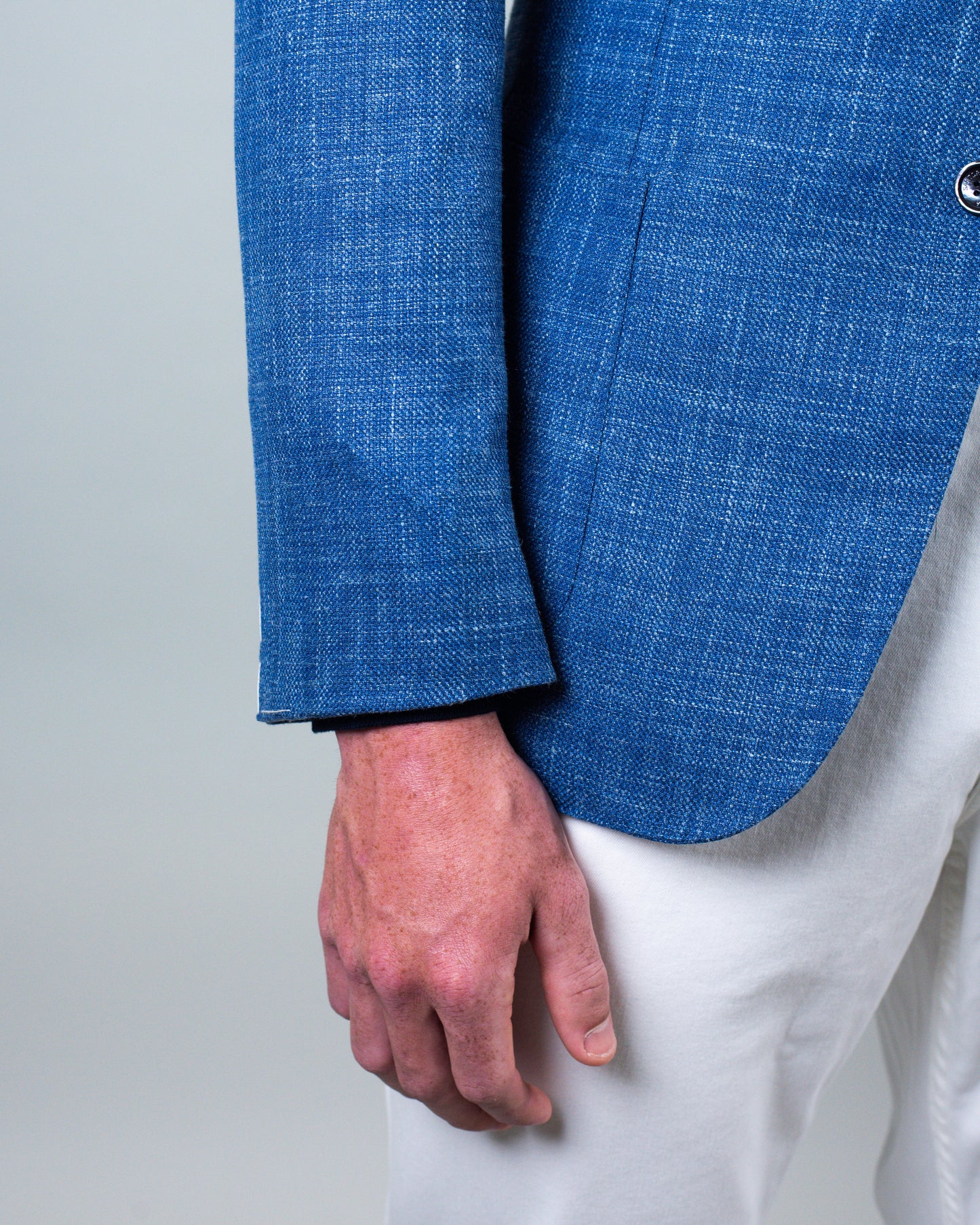 castangia sky blue sport coat