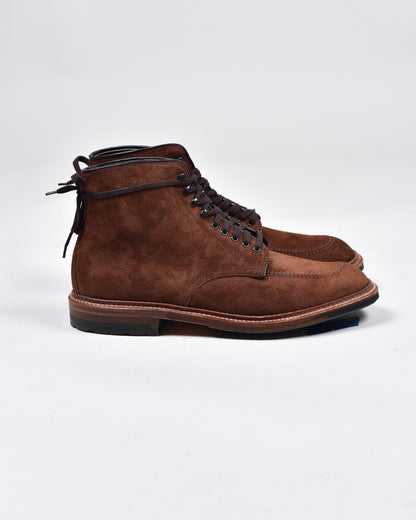 Alden - Mocc Toe Boot - Reverse Tobacco Chamois Suede