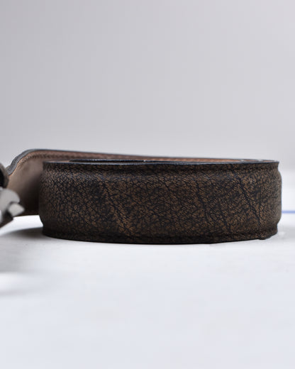 Khaki’s of Carmel - Handcrafted American Bison Brown Belt