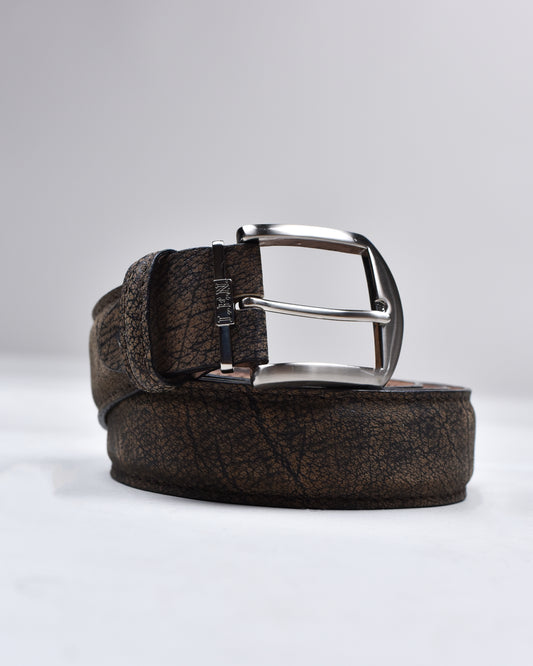 Khaki’s of Carmel - Handcrafted American Bison Brown Belt