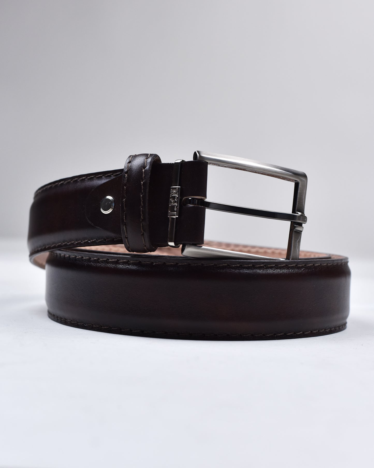 Khaki’s of Carmel - Handcrafted Italian Calf Espresso Belt