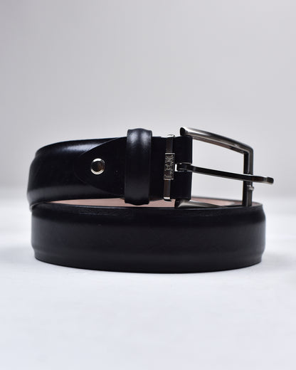 Khaki’s of Carmel - Handcrafted Italian Calf Black Belt