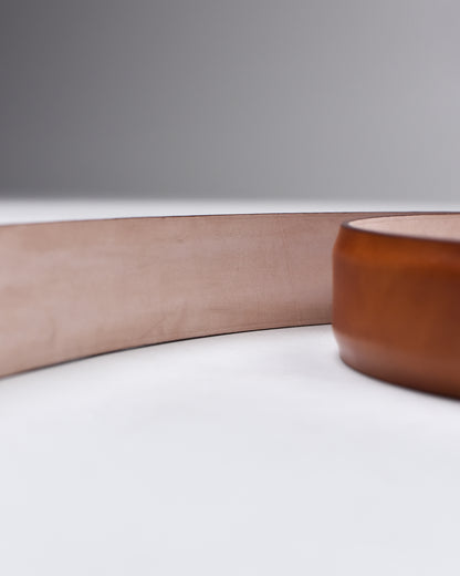 Khaki’s of Carmel - Handcrafted Italian Calf Tan Belt