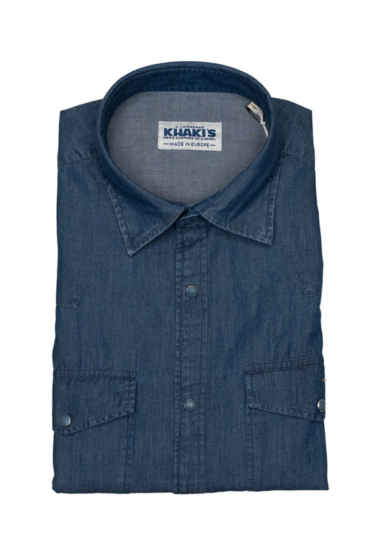 khakis brand denim shirt