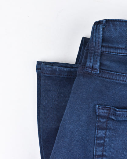 khakis of carmel - Italian Dark Blue washed denim