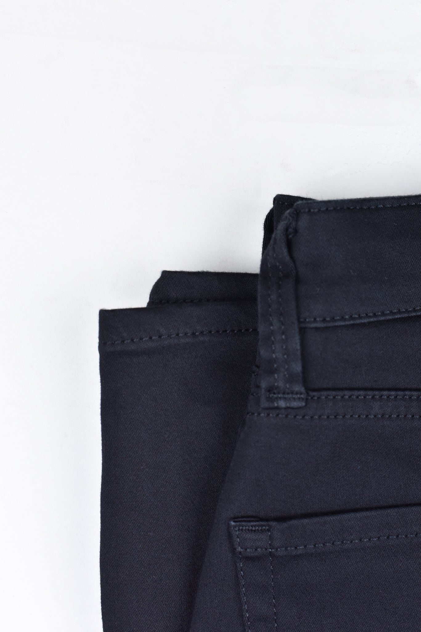 khakis of carmel - Italian Black washed denim