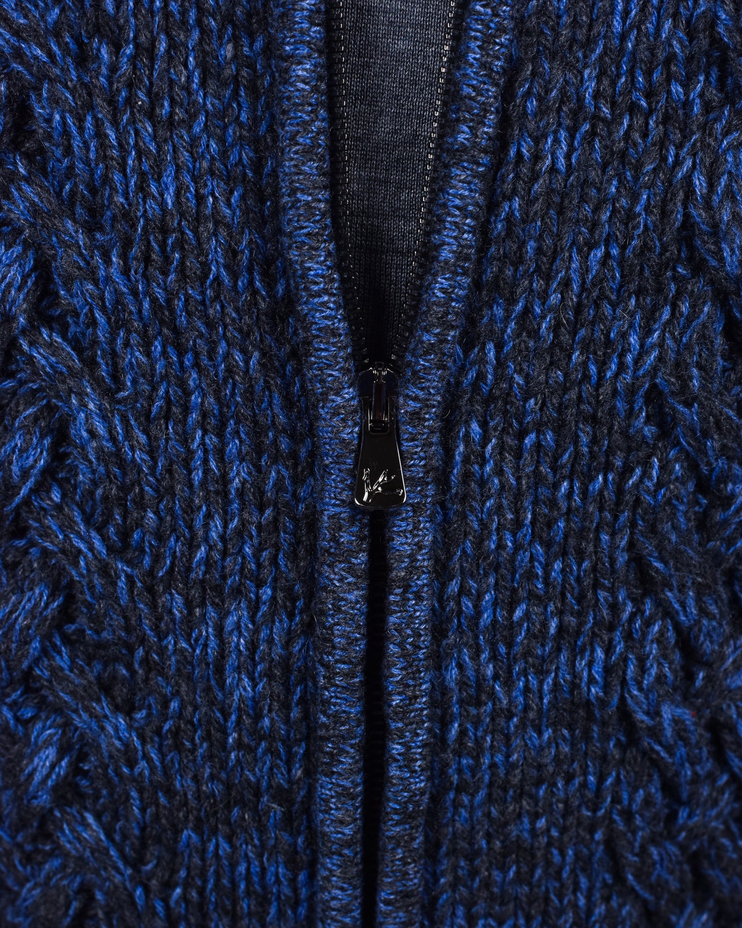 Isaia – Blue Zip sweater