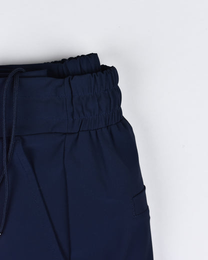 khakis of carmel - Navy Drawstring Trouser