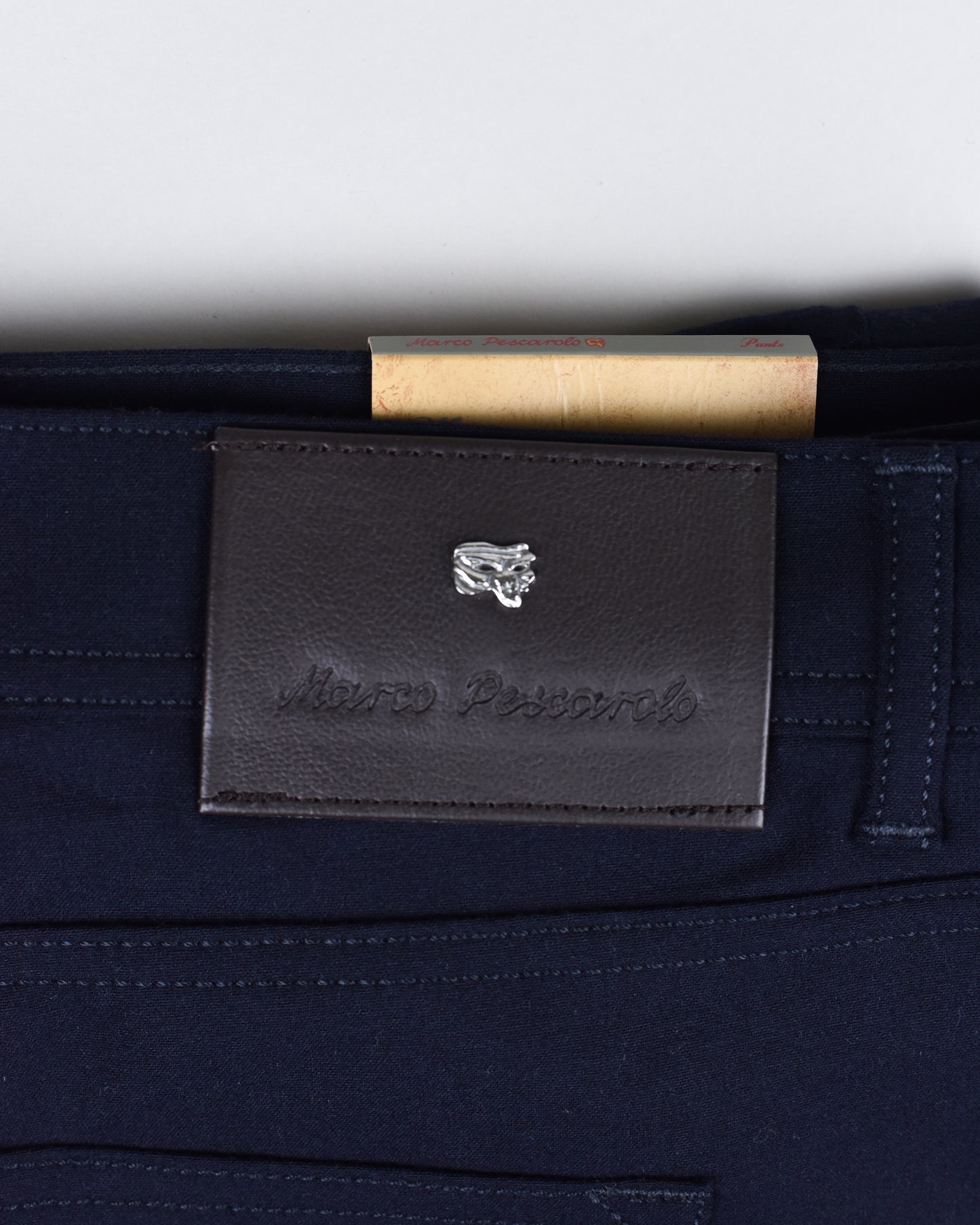 khakis of carmel - Navy Cashmere Trouser