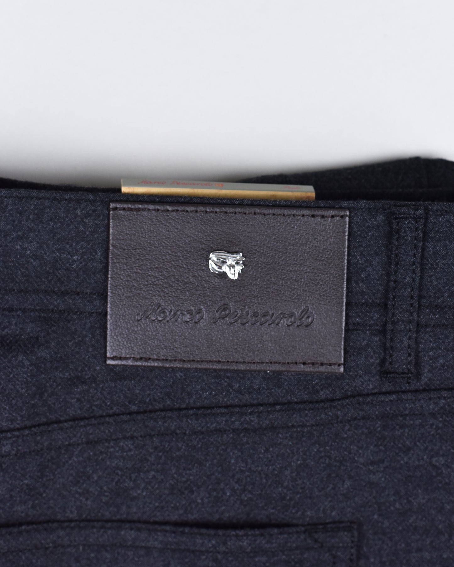 khakis of carmel - Charcoal Cashmere Trouser