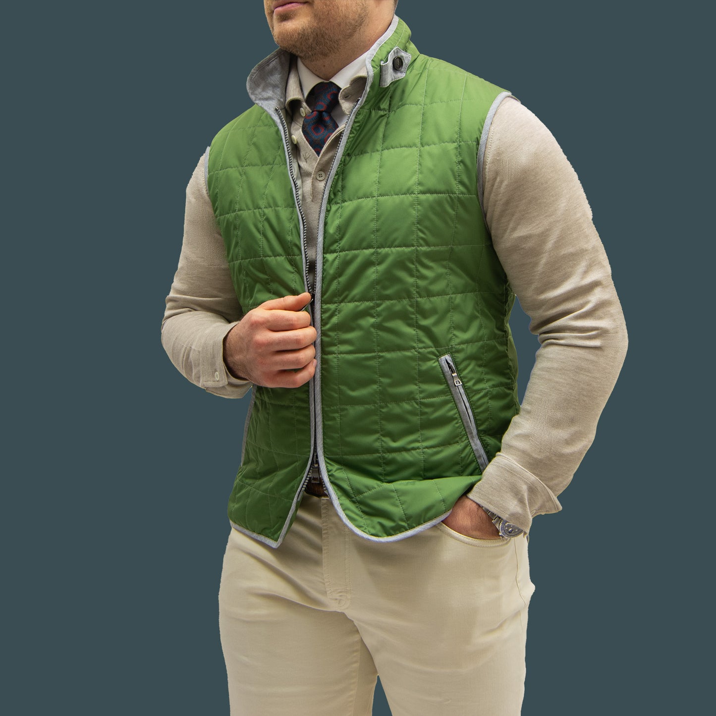 Khakis of Carmel - Green Vest