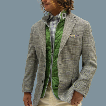 Jack Victor - Grey Knit Soft Coat
